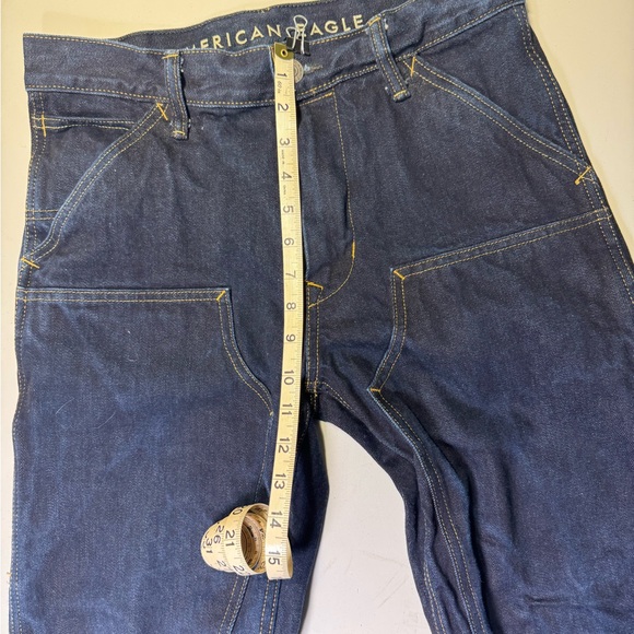 American Eagle double knee selvedge denim jeans 30 waist Work Pants. - Picture 7 of 16